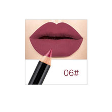 Load image into Gallery viewer, 12 color lip liner waterproof matte pigment lasting easy to color not blooming lip liner lipstick