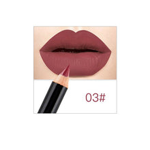 Load image into Gallery viewer, 12 color lip liner waterproof matte pigment lasting easy to color not blooming lip liner lipstick
