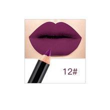 Load image into Gallery viewer, 12 color lip liner waterproof matte pigment lasting easy to color not blooming lip liner lipstick