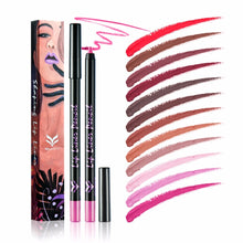 Load image into Gallery viewer, Matte Lip Liner Pencil Functional Eyebrow Eye Lip Makeup Waterproof Colorful Cosmetic Lipliner Pen Easy to Wear
