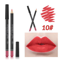 Load image into Gallery viewer, Matte Lipstick Lip Pencils Waterproof Matte Lipstick Lip Liner Pen Pigments Moisturizer Matte Lipliner Pencil Beauty Tools