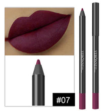 Load image into Gallery viewer, Matte Lipstick Lip Pencils Waterproof Matte Lipstick Lip Liner Pen Pigments Moisturizer Matte Lipliner Pencil Beauty Tools