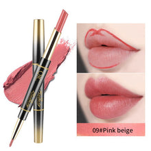 Load image into Gallery viewer, Hot Sales 2 In 1 Double Head Lip Liner Matte Lipsticks Long Lasting Waterproof Moisturizing Lip Tint Pigment Makeup Gift