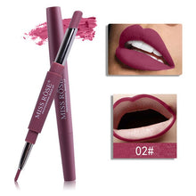 Load image into Gallery viewer, MISS ROSE 1PC 2 In 1 Double Head Lip Liner Pencils Waterproof Matte Lipstick Long Lasting Pigments Nude Color Lipliner Pen TSLM2