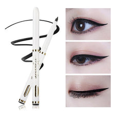 Load image into Gallery viewer, Retractable waterproof eyeliners quick drying liquid eye liner automatic rotating black matte eye pencil beauty makeup cosmetics