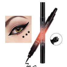 Load image into Gallery viewer, Waterproof Long Lasting Liquid Eyeliner Eye Liner Pencil Stamper Quick Dry Eyeliner Double-ended Eye Makeup Beauty Eyeliner Pen