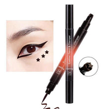 Load image into Gallery viewer, Waterproof Long Lasting Liquid Eyeliner Eye Liner Pencil Stamper Quick Dry Eyeliner Double-ended Eye Makeup Beauty Eyeliner Pen