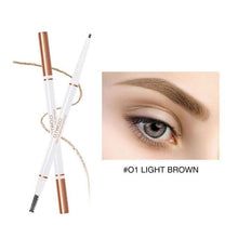 Load image into Gallery viewer, Eyebrow Pencil Waterproof Natural Long Lasting Ultra Fine 1.5mm Eye Brow Tint Brown Color Brows Make Up