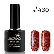 Load image into Gallery viewer, Sequins Nail Polish Gel Nail Polish Shiny Gloss Base Gel Paint Glitter UV Gel Lacquer Diamond Solid Color Primer Manicure