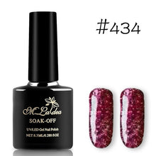 Load image into Gallery viewer, Sequins Nail Polish Gel Nail Polish Shiny Gloss Base Gel Paint Glitter UV Gel Lacquer Diamond Solid Color Primer Manicure
