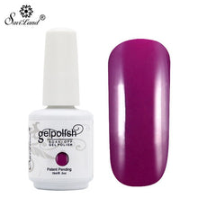 Load image into Gallery viewer, Saviland 15ml Nail Gel Polish 58 Colors Varnish UV LED Lasting Manicure Top Base Nail Gel Lak Hybrid Paint Gel Lacquer