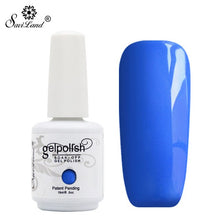 Load image into Gallery viewer, Saviland 15ml Nail Gel Polish 58 Colors Varnish UV LED Lasting Manicure Top Base Nail Gel Lak Hybrid Paint Gel Lacquer