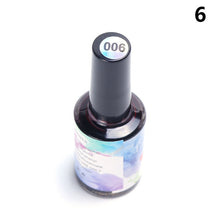 Load image into Gallery viewer, 12 colors Gradient manicure paints Phototherapy Nail Polish Polish Marble Paint Pattern Spot Stain Suitable For Daily Use