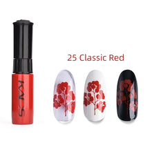 Load image into Gallery viewer, KADS Red Series Nail Art Stamping Print 1 Bottle Stamping Nail Lacquer of Acrylic Paint Tool for All Season Using Nail Polish