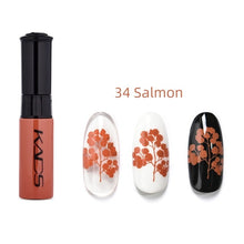 Load image into Gallery viewer, KADS Red Series Nail Art Stamping Print 1 Bottle Stamping Nail Lacquer of Acrylic Paint Tool for All Season Using Nail Polish