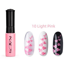 Load image into Gallery viewer, KADS Red Series Nail Art Stamping Print 1 Bottle Stamping Nail Lacquer of Acrylic Paint Tool for All Season Using Nail Polish
