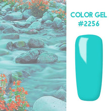 Load image into Gallery viewer, Bukio Nail Polish Pure Color Semi Permanent Base top Need UV LED lamp For Manicure Varnish Paint Hybrid ROSALIND nail gel