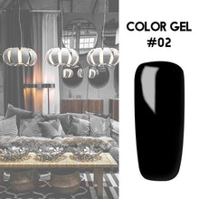 Load image into Gallery viewer, Bukio Nail Polish Pure Color Semi Permanent Base top Need UV LED lamp For Manicure Varnish Paint Hybrid ROSALIND nail gel