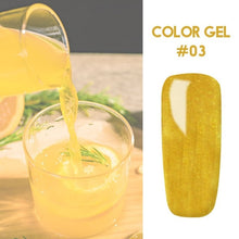 Load image into Gallery viewer, Bukio Nail Polish Pure Color Semi Permanent Base top Need UV LED lamp For Manicure Varnish Paint Hybrid ROSALIND nail gel