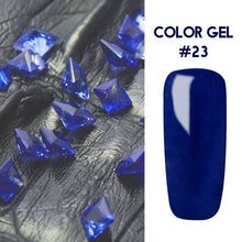Load image into Gallery viewer, Bukio Nail Polish Pure Color Semi Permanent Base top Need UV LED lamp For Manicure Varnish Paint Hybrid ROSALIND nail gel