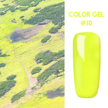 Load image into Gallery viewer, Bukio Nail Polish Pure Color Semi Permanent Base top Need UV LED lamp For Manicure Varnish Paint Hybrid ROSALIND nail gel