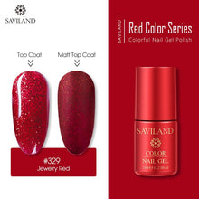 Load image into Gallery viewer, SAVILAND Superfine Platinum Sparkle Gel Varnish Diamond Glitter Lacquer Gel for DIY Gel Paint Design Nail Art