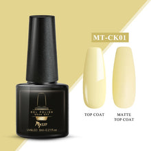 Load image into Gallery viewer, Mtssii Gel Nail Polish Pure Color Semi Permanent Base top Need UV LED lamp For Manicure Varnish Paint Hybrid Spring Nail gel