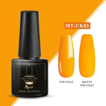 Load image into Gallery viewer, Mtssii Gel Nail Polish Pure Color Semi Permanent Base top Need UV LED lamp For Manicure Varnish Paint Hybrid Spring Nail gel