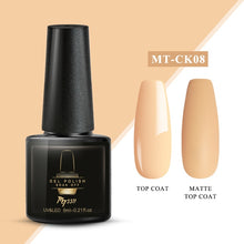 Load image into Gallery viewer, Mtssii Gel Nail Polish Pure Color Semi Permanent Base top Need UV LED lamp For Manicure Varnish Paint Hybrid Spring Nail gel