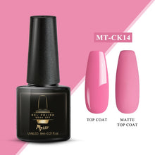 Load image into Gallery viewer, Mtssii Gel Nail Polish Pure Color Semi Permanent Base top Need UV LED lamp For Manicure Varnish Paint Hybrid Spring Nail gel
