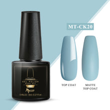 Load image into Gallery viewer, Mtssii Gel Nail Polish Pure Color Semi Permanent Base top Need UV LED lamp For Manicure Varnish Paint Hybrid Spring Nail gel