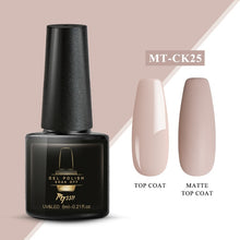 Load image into Gallery viewer, Mtssii Gel Nail Polish Pure Color Semi Permanent Base top Need UV LED lamp For Manicure Varnish Paint Hybrid Spring Nail gel