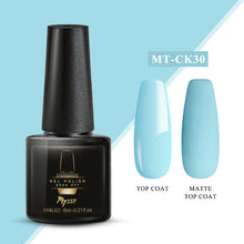 Load image into Gallery viewer, Mtssii Gel Nail Polish Pure Color Semi Permanent Base top Need UV LED lamp For Manicure Varnish Paint Hybrid Spring Nail gel