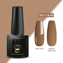 Load image into Gallery viewer, Mtssii Gel Nail Polish Pure Color Semi Permanent Base top Need UV LED lamp For Manicure Varnish Paint Hybrid Spring Nail gel