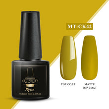 Load image into Gallery viewer, Mtssii Gel Nail Polish Pure Color Semi Permanent Base top Need UV LED lamp For Manicure Varnish Paint Hybrid Spring Nail gel