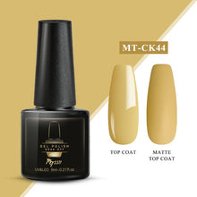 Load image into Gallery viewer, Mtssii Gel Nail Polish Pure Color Semi Permanent Base top Need UV LED lamp For Manicure Varnish Paint Hybrid Spring Nail gel