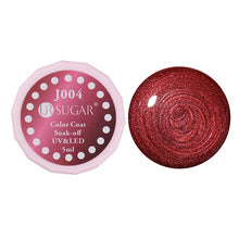Load image into Gallery viewer, UR SUGAR 5ml Color Gel Polish Glitter Nail Art Soak Off UV LED Gel Varnish UV Color Paint Gel Nail Varnish Gel Manicure
