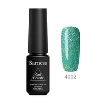 Load image into Gallery viewer, Sarness Diamond Glitter Nail Polish 19 Colors Gel Varnishes Neon Shining UV Nail Gel Polish Soak Off Sequins Hybrid Nail Paint