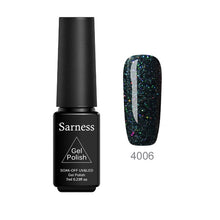 Load image into Gallery viewer, Sarness Diamond Glitter Nail Polish 19 Colors Gel Varnishes Neon Shining UV Nail Gel Polish Soak Off Sequins Hybrid Nail Paint