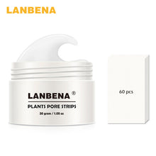 Load image into Gallery viewer, LANBENA Skin Care Blackhead Remover Mask Acne Treatment Nose Cleansing Plant Pore Strip Black Head Peeling Mask Face Deep Clean