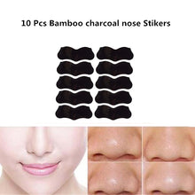 Load image into Gallery viewer, Black Mask for Skin Care Nose skin Moisturizing Whitening Treatment Mask Face Mask Remove Blackheads Facial Mask 10Pcs