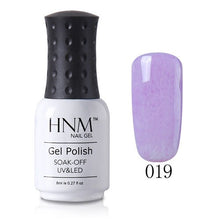 Load image into Gallery viewer, HNM 8ml Faux Fur Color Stamping Paint Nail Polish Vernis Semi Permanent Nail Hybrid Varnishes Gelpolish UV Gellak Nail Polish