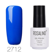 Load image into Gallery viewer, ROSALIND 7ML 68Color Series Gel Nail Polish Lacquer gel Paint Soak-Off Vernis Semi Permanant Uv Lot Nail Polish gel varnishes