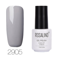 Load image into Gallery viewer, ROSALIND 7ML 68Color Series Gel Nail Polish Lacquer gel Paint Soak-Off Vernis Semi Permanant Uv Lot Nail Polish gel varnishes