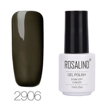 Load image into Gallery viewer, ROSALIND 7ML 68Color Series Gel Nail Polish Lacquer gel Paint Soak-Off Vernis Semi Permanant Uv Lot Nail Polish gel varnishes