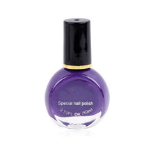 Load image into Gallery viewer, HNM 10ml Special Nail Polish Stamping Paint Polish Platinum DIY Printing Stamp Dedicated Authentic Gellak Nail Polishes