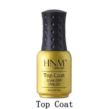 Load image into Gallery viewer, HNM 8ml Blue Red Pink Green Yellow Color Gel Nail Polish UV LED Lamp Semi Permanent Varnish Hybird Base Top Primer Manicure
