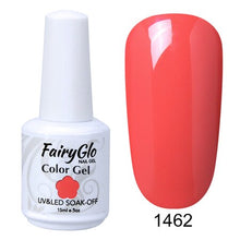 Load image into Gallery viewer, FairyGlo 15ML Nail Polish Stamping Paint Nail Polish UV Gelpolish Paint Nail Art Vernis a Ongle Nagellak Enamel Lucky Lacquer