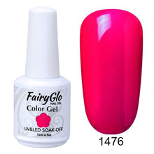 Load image into Gallery viewer, FairyGlo 15ML Nail Polish Stamping Paint Nail Polish UV Gelpolish Paint Nail Art Vernis a Ongle Nagellak Enamel Lucky Lacquer