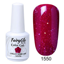 Load image into Gallery viewer, FairyGlo 15ML Nail Polish Stamping Paint Nail Polish UV Gelpolish Paint Nail Art Vernis a Ongle Nagellak Enamel Lucky Lacquer